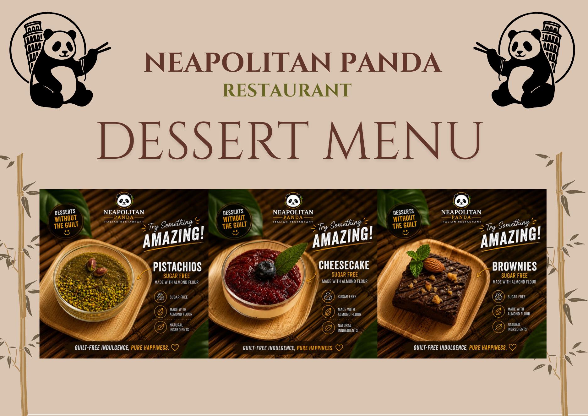 Neapolitan Panda menu page 6